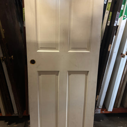 31 7/8in x 80in 4 Panel White Door