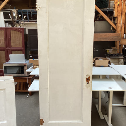 84”x 29 5/8” Painted Single Pannel Door
