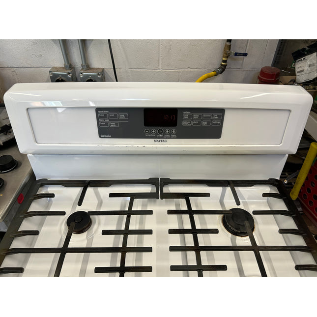 Maytag Gemini Double Oven Gas Range