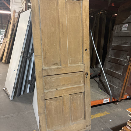 82 5/8in x 32 5/8in 5 Panel Wood Door