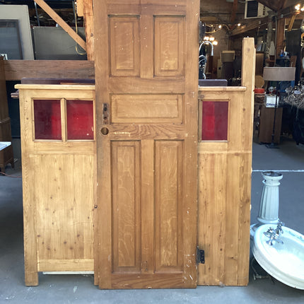 27 3/4 x 83 1/4 5 Panel Solid Wood Door