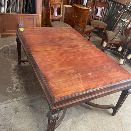 1940’s Carved Wood Dining Table