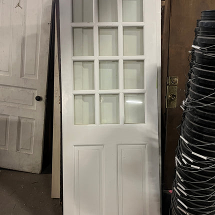 29 1/2 x 82 in. Painted Wooden Door