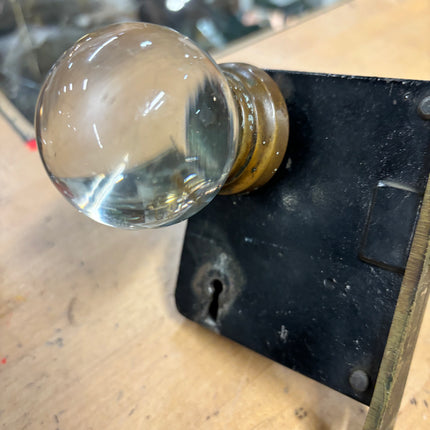 Glass Orb Knob Set