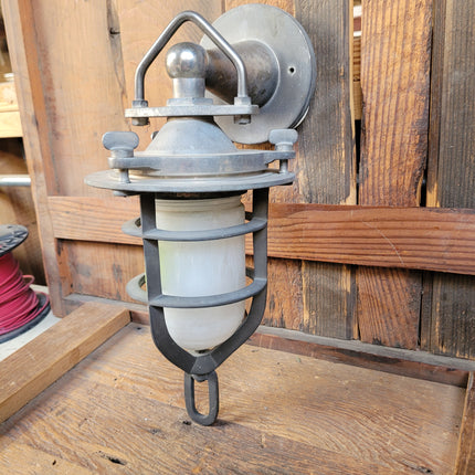 Pewter Outdoor Sconce