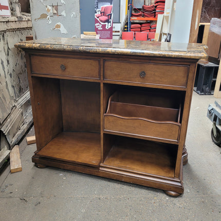 Marble Top Mirador Quality Liquor Cabinet Bar