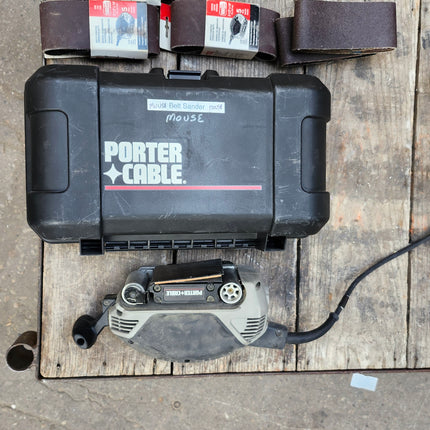 Porter Cable 120v 5amp Corded Belt Sander w/case