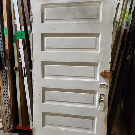 78 1/4"x34 6 Panel Painted Door