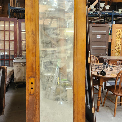 2 Panel Stained Door with Mirror