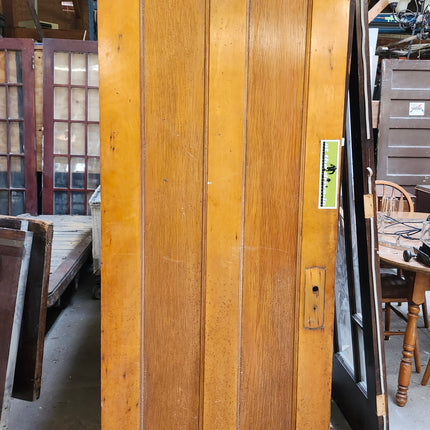 2 Panel Stained Door with Mirror
