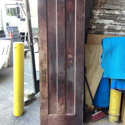 2 Panel Wood Door