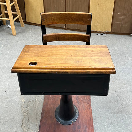 Antique Elementary School Desk