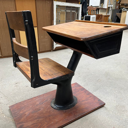 Antique Elementary School Desk
