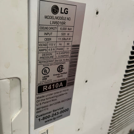 LG AC 6000 BTU