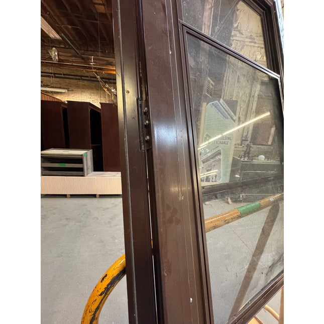 26.75 x 72.75 Brown Screen Door