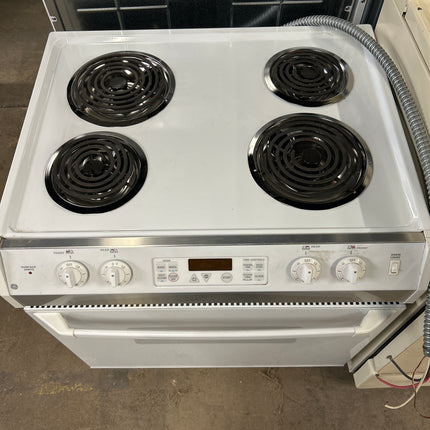 GE 30” Electric Drop-In Range