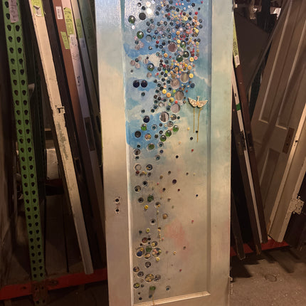 82in x 27 7/8in 1 Panel “Cloud” Door