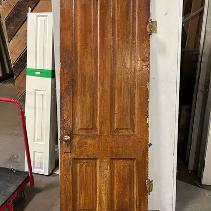 28 x 82 “ Stained Wooden Door