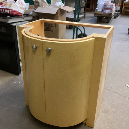 Curved 32” Bar Cabinet