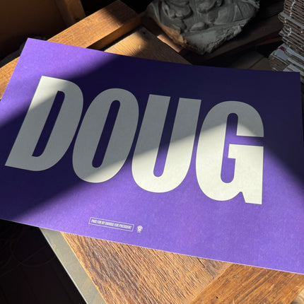 Chicago - "DOUG" 2024 DNC Sign