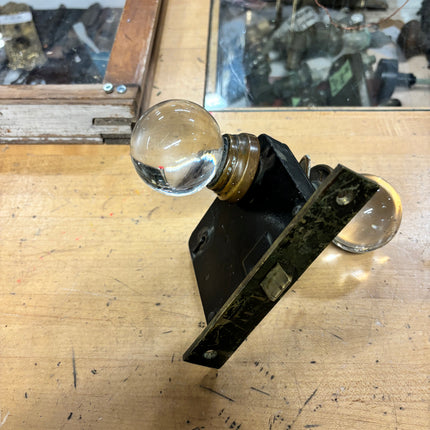 Glass Orb Knob Set