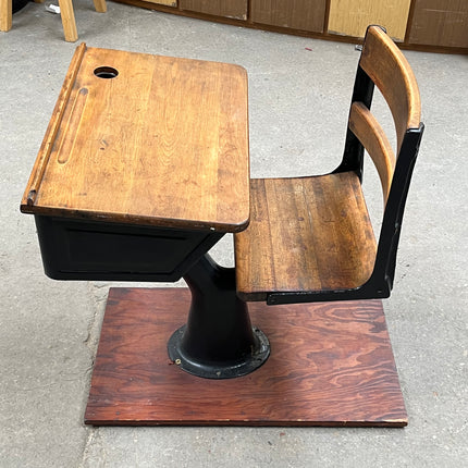 Antique Elementary School Desk