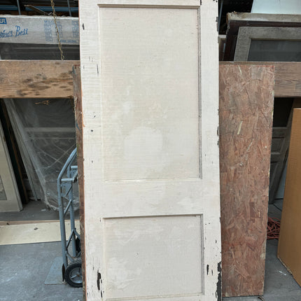 31.75 x 79 2 panel painted door