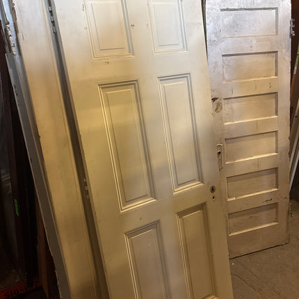 84in x 31 3/4in 6 Panel White Door