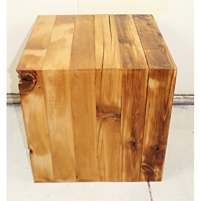 Reclaimed 2x4 and Copper Pipe Waterfall Table