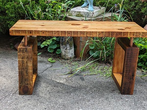 Reclaimed 2x4 Table Bench