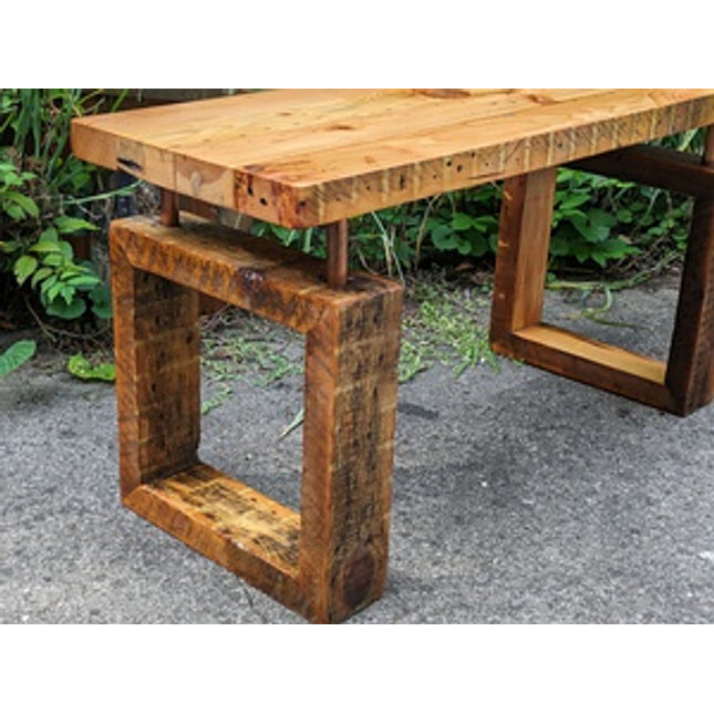 Reclaimed 2x4 Table Bench
