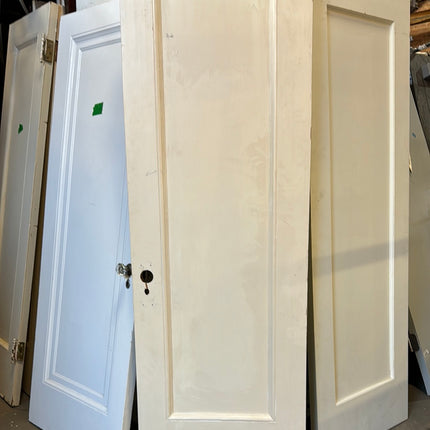 28x82.5 White Single Panel Interior Door