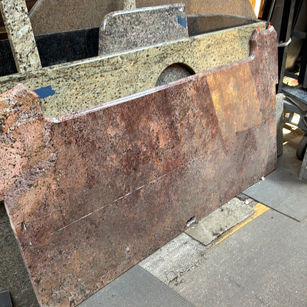 40x78 Red Granite Slab