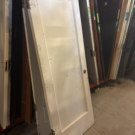 79 5/8in x 31 7/8in 1 Panel White Door