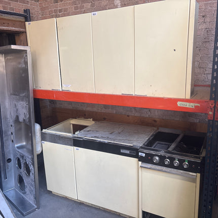 Vintage 1950s Dwyer Metal Shop Kitchen Set