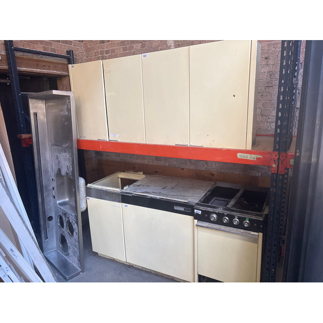 Vintage 1950s Dwyer Metal Shop Kitchen Set