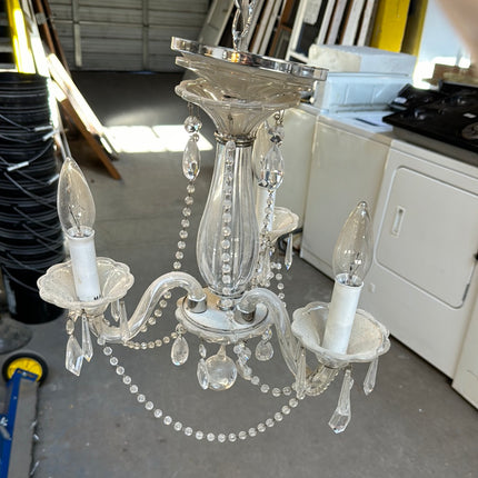 Small glass Chandelier