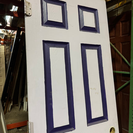 27 5/8 x 79 1/2 Inch 6 Panel Hollowcore Door