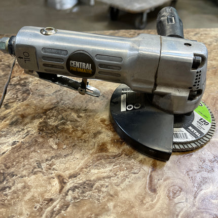 Central Pneumatic Air Angle Grinder