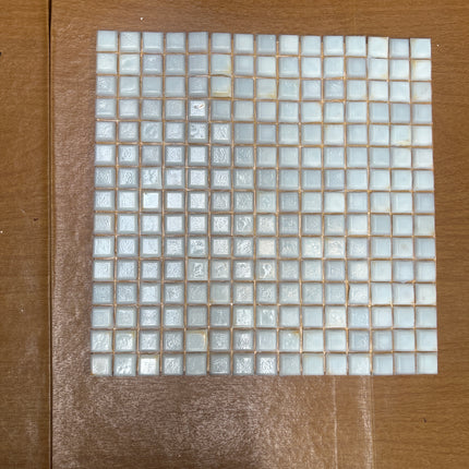 Handmade glass tile sheet