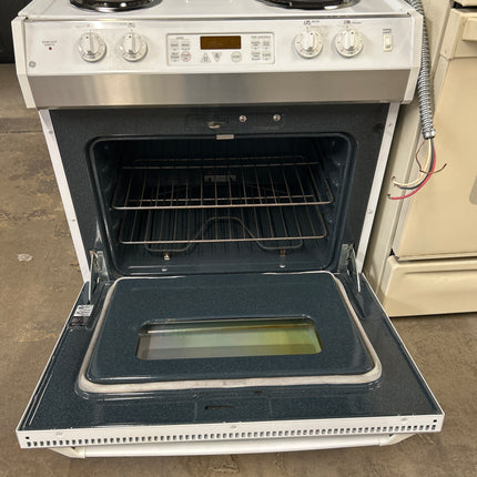 GE 30” Electric Drop-In Range