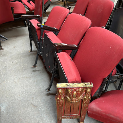 Music Box THREE Seat Set in FAIR condition WITH END CAP