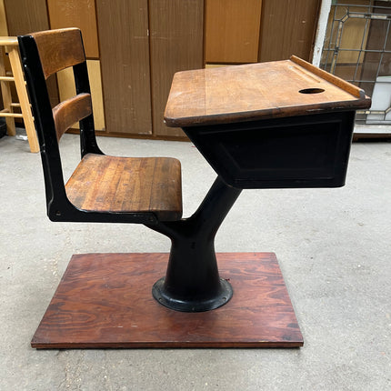 Antique Elementary School Desk