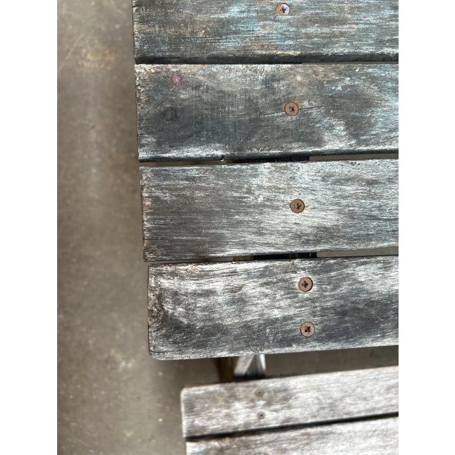 Wobbly-fun-time Kids Picnic Table (dark finish)