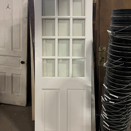 29 1/2 x 82 in. Painted Wooden Door