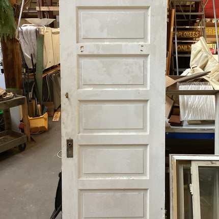 White Interior Door with hardware