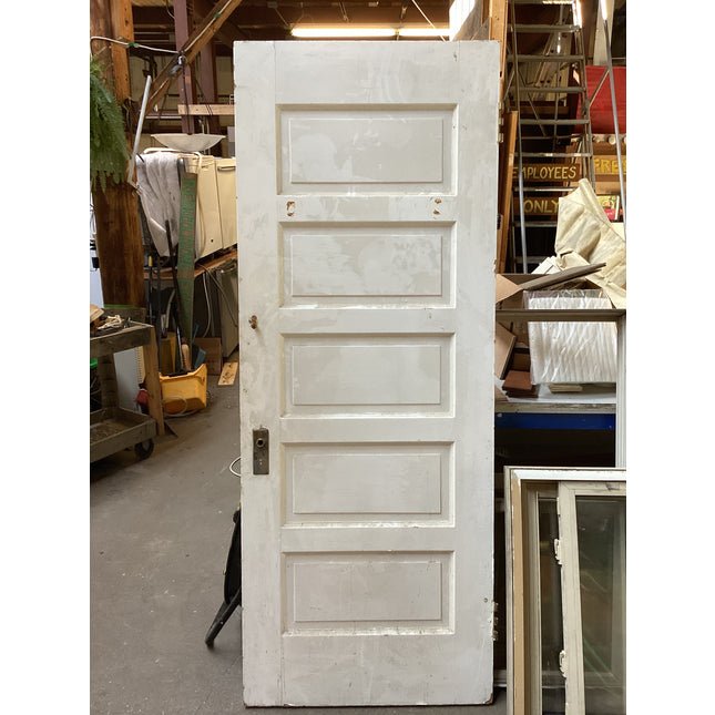 White Interior Door with hardware