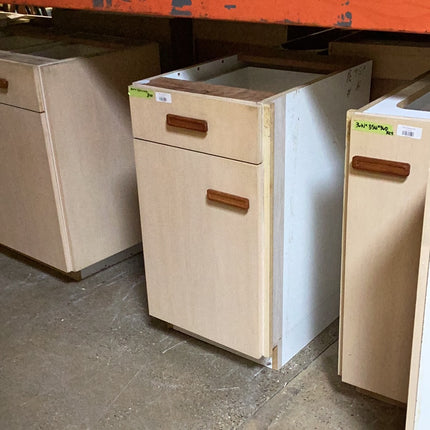 Tan base cabinet