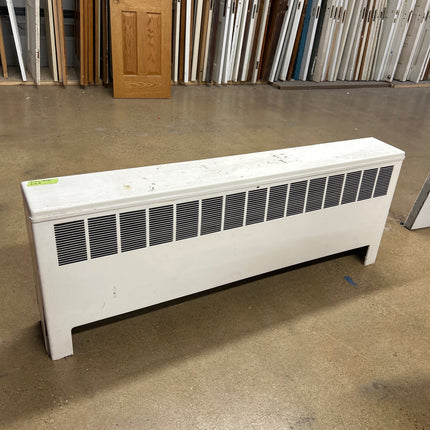 White Radiator cover