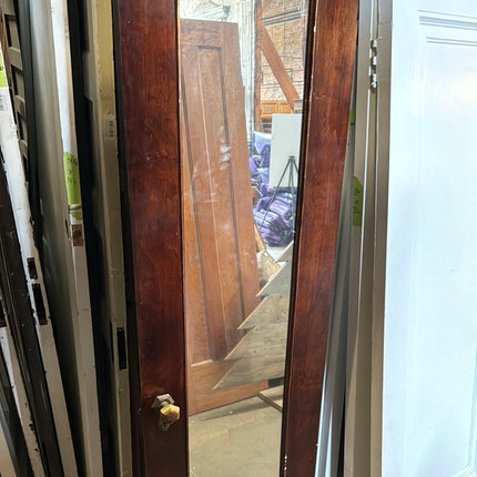 24x84 Mirrored Interior Door with Antique Hardware